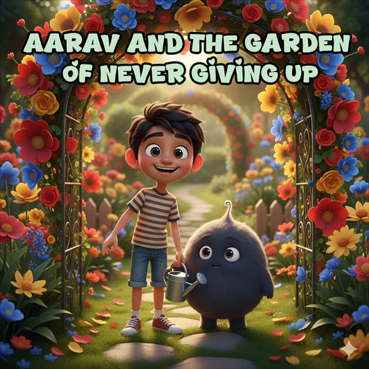 Aarav and the Garden of Never Giving Up | A Children’s Story of Resilience
